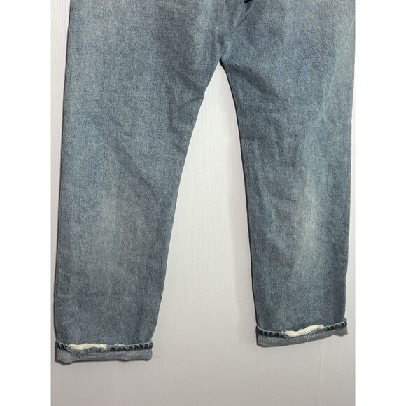 Madewell Selvedge Kaihara Denim Jeans Mens 30 30 1991 Straight Leg Kentfield New - Picture 14 of 16